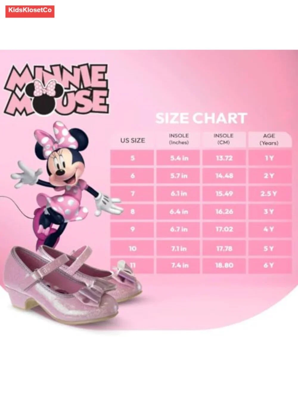 Girls Mary Jane Flat Pump Strap with Bow - Toddler/Little Kid Dress Shoes